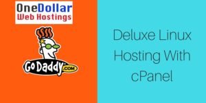 Deluxe Linux Hosting with Cpanel Godaddy
