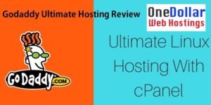 Godaddy Ultimate Linux hosting with Cpanel