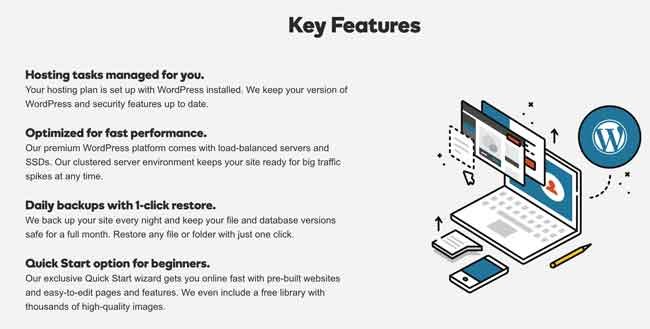 One Dollar Web Hosting Major Features