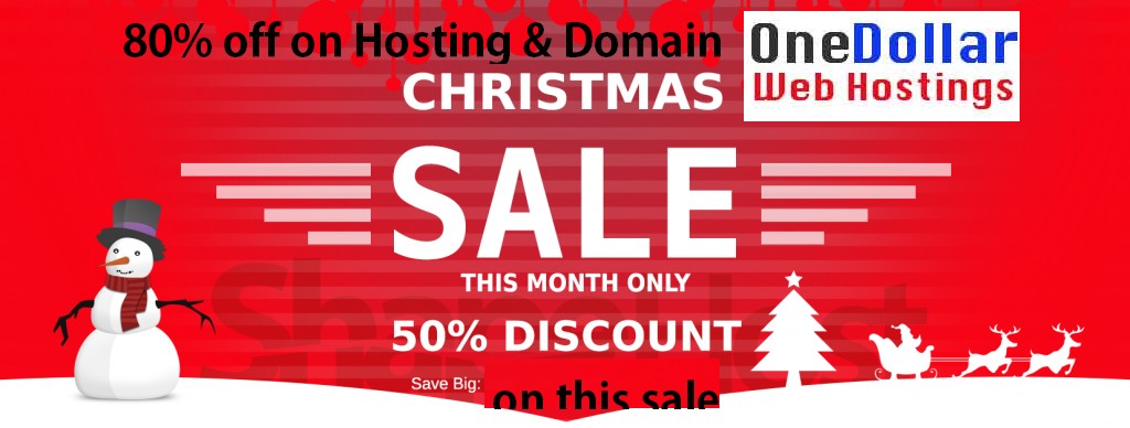 christmas hosting offer 2018