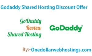 Godaddy Shared web hosting review