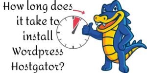 Hostgator Wordpress Install