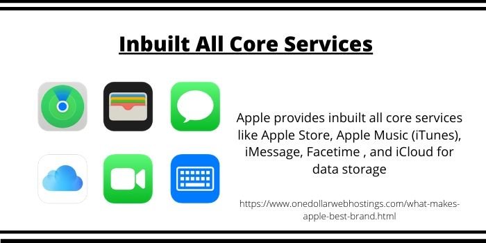 Why Apple is so Successful-Inbuilt All Core Services