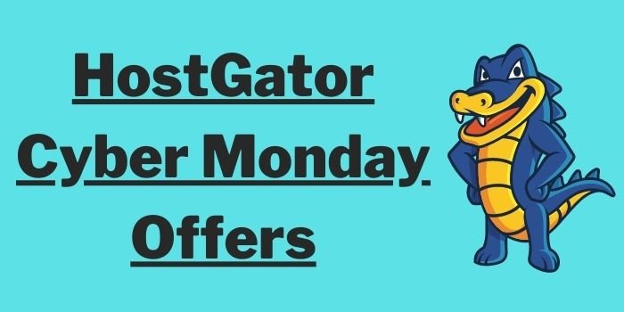 HostGator Cyber Monday