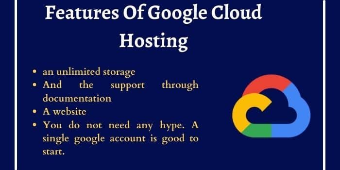 Features of Google Cloud Hosting