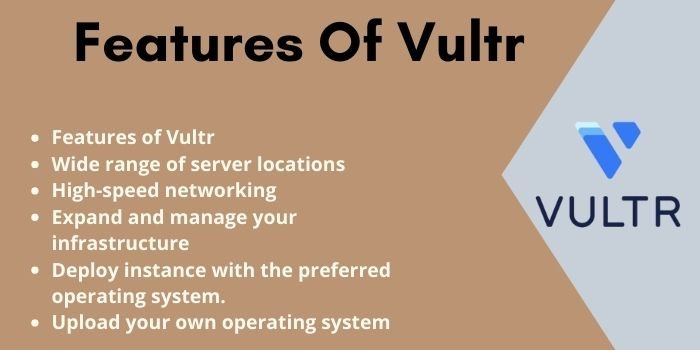 Features Of Vultr