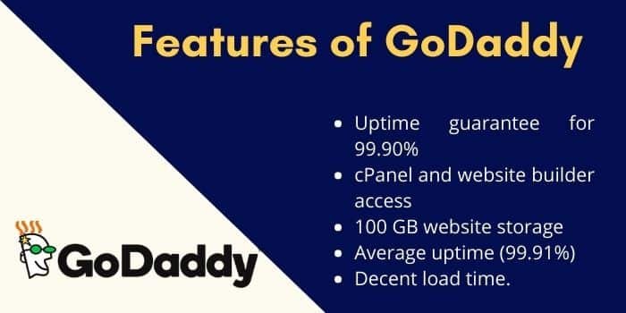 Features of GoDaddy
