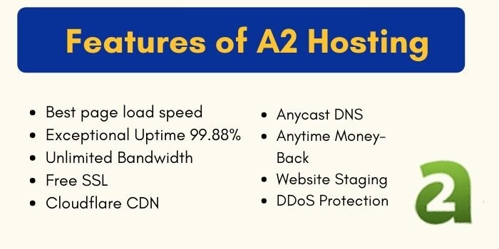 Features of A2 Hosting
