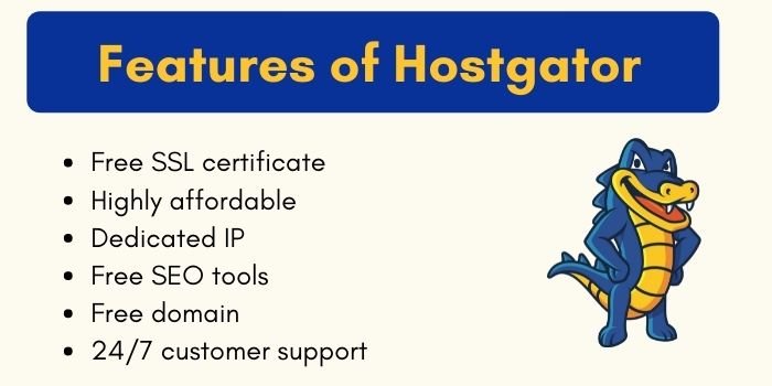 Features of Hostgator